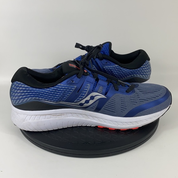 Saucony Ride ISO Blue Athletic Running Shoes S20444-3 Men's Size 11.5 - Picture 10 of 13